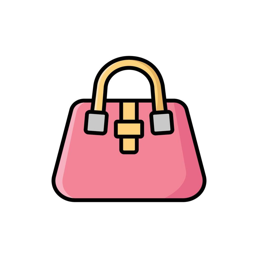 purse icon vector design template in white background