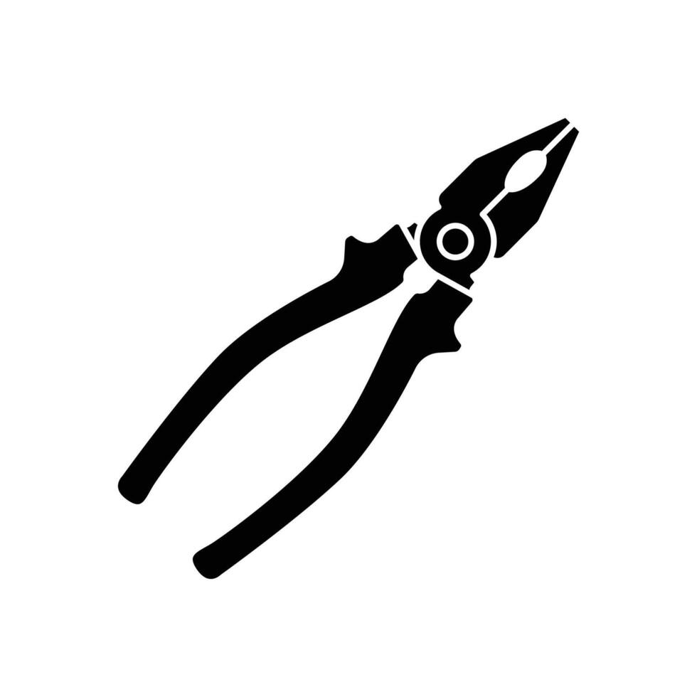 plier icon vector design template in white background