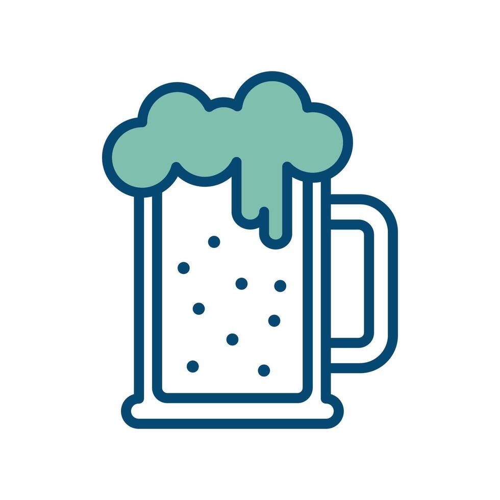 cerveza icono vector diseño modelo en blanco antecedentes