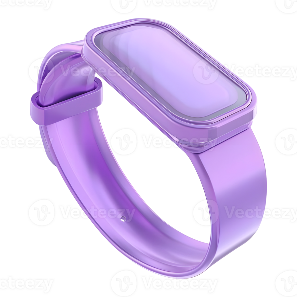 AI generated 3D Rendering of a Smart Watch on Transparent Background - Ai Generated png