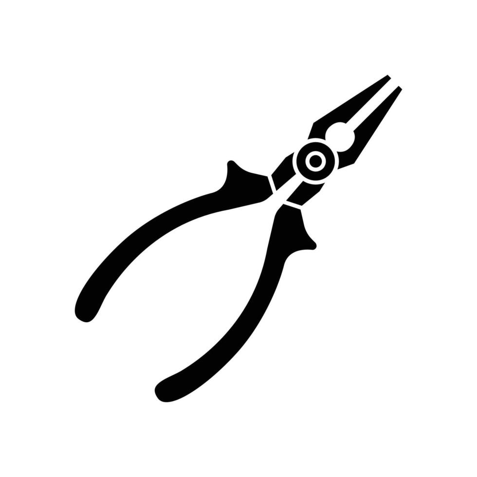 plier icon vector design template in white background