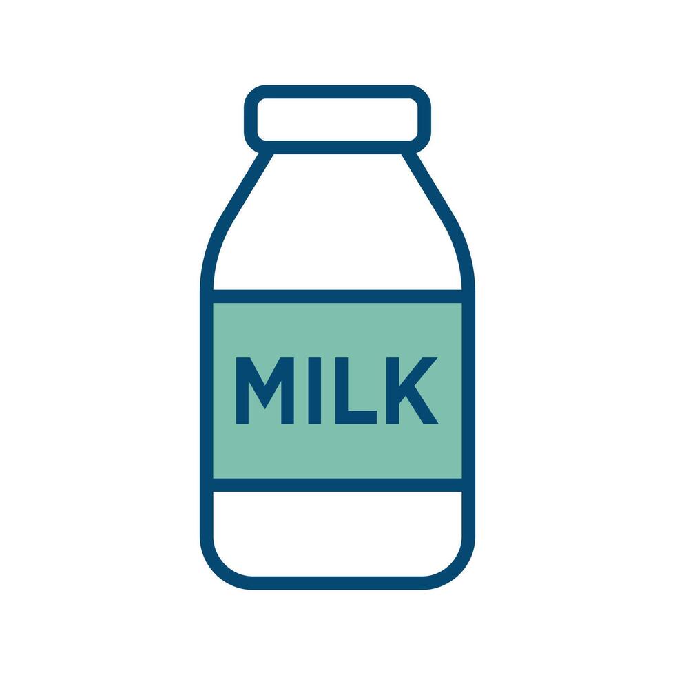 milk icon vector design template in white background