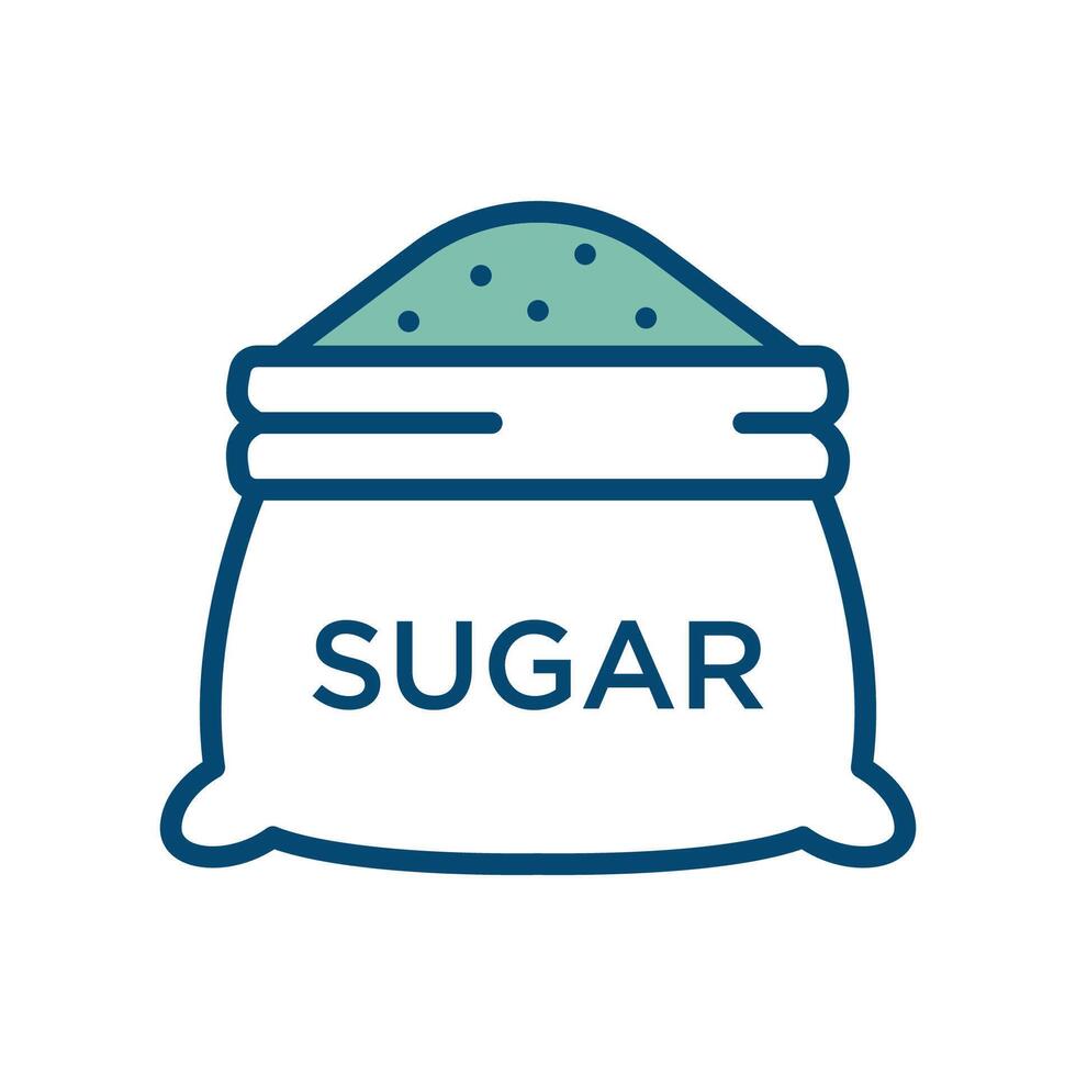 sugar icon vector design template in white background