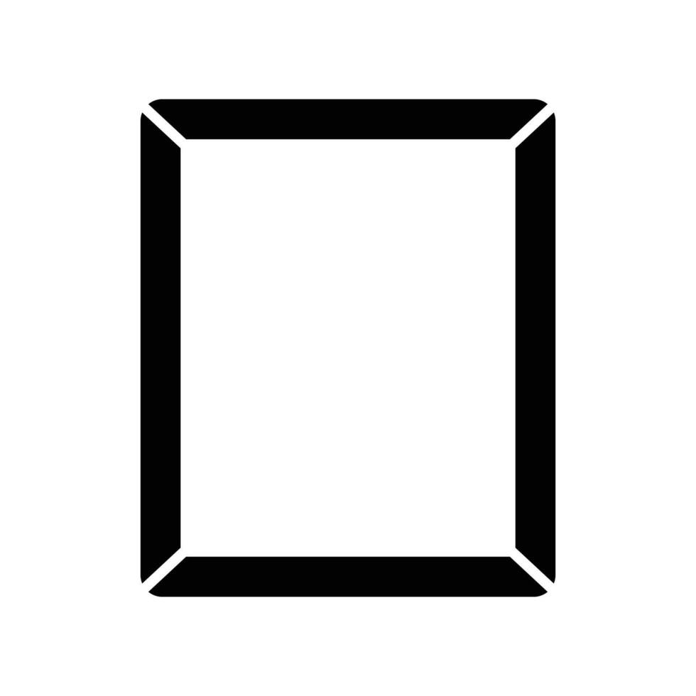 mirror icon vector design template in white background