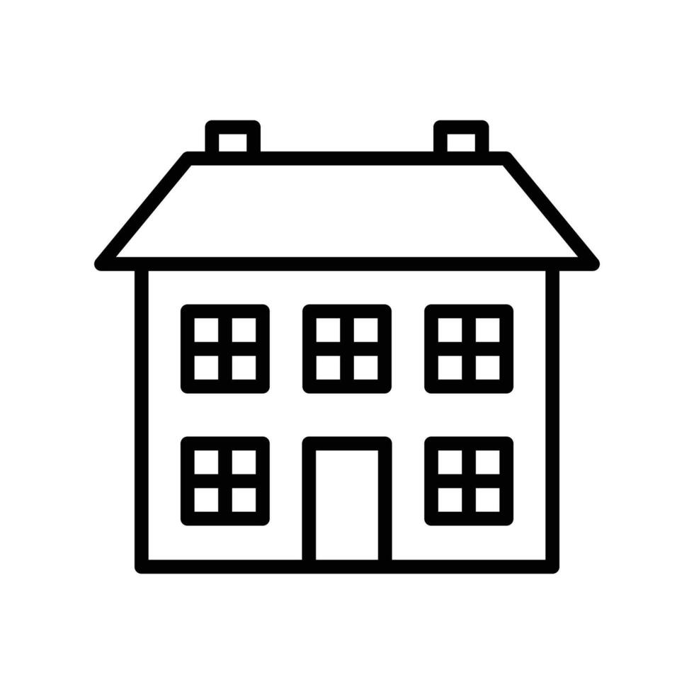 house - home icon vector design template in white background