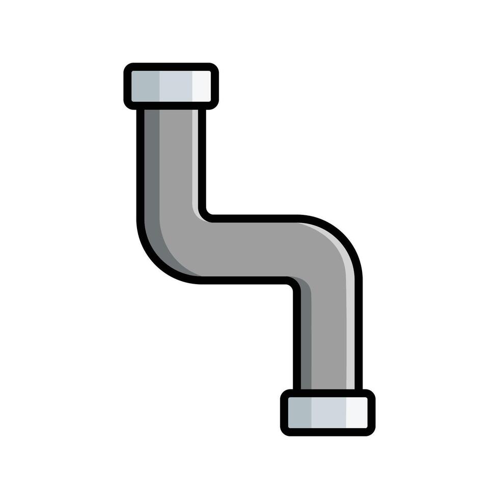 plumbing pipe icon vector design trmplate