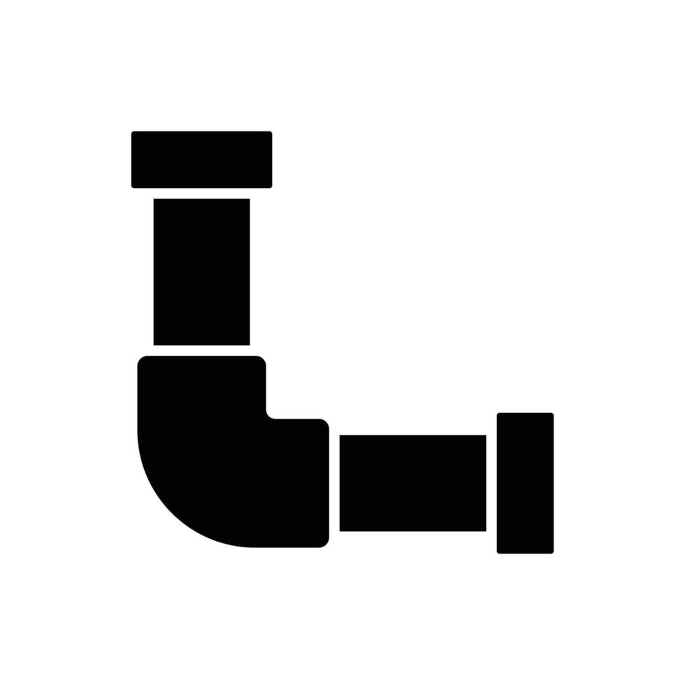 plumbing pipe icon vector design trmplate