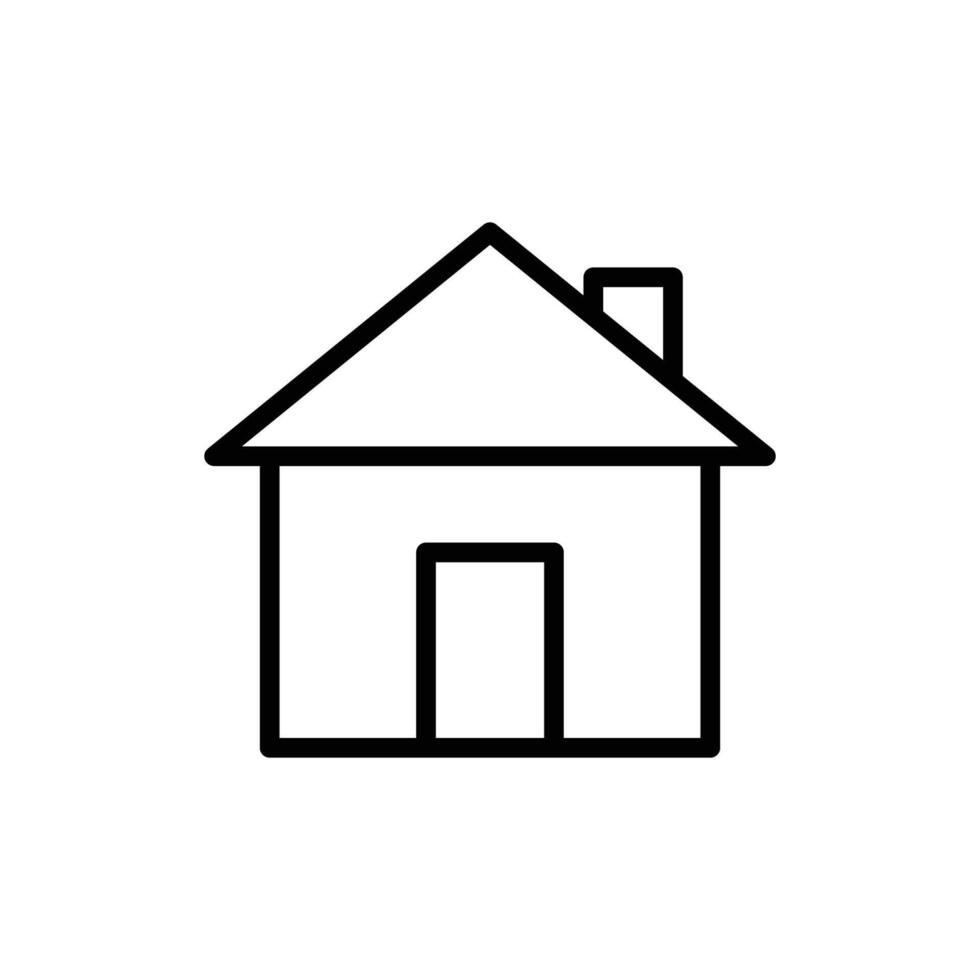 house - home icon vector design template in white background