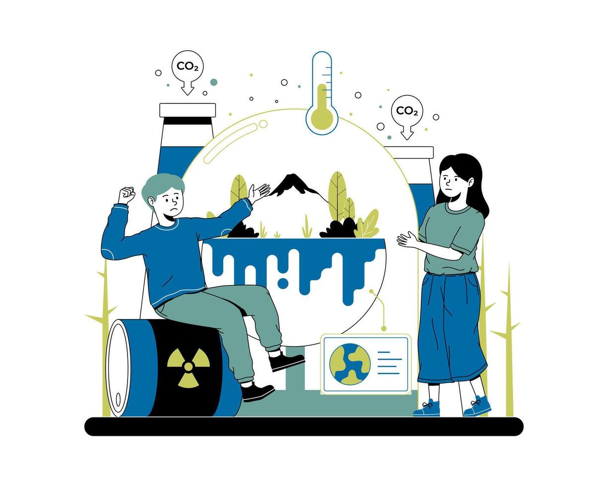 World Environment Day illustration vector