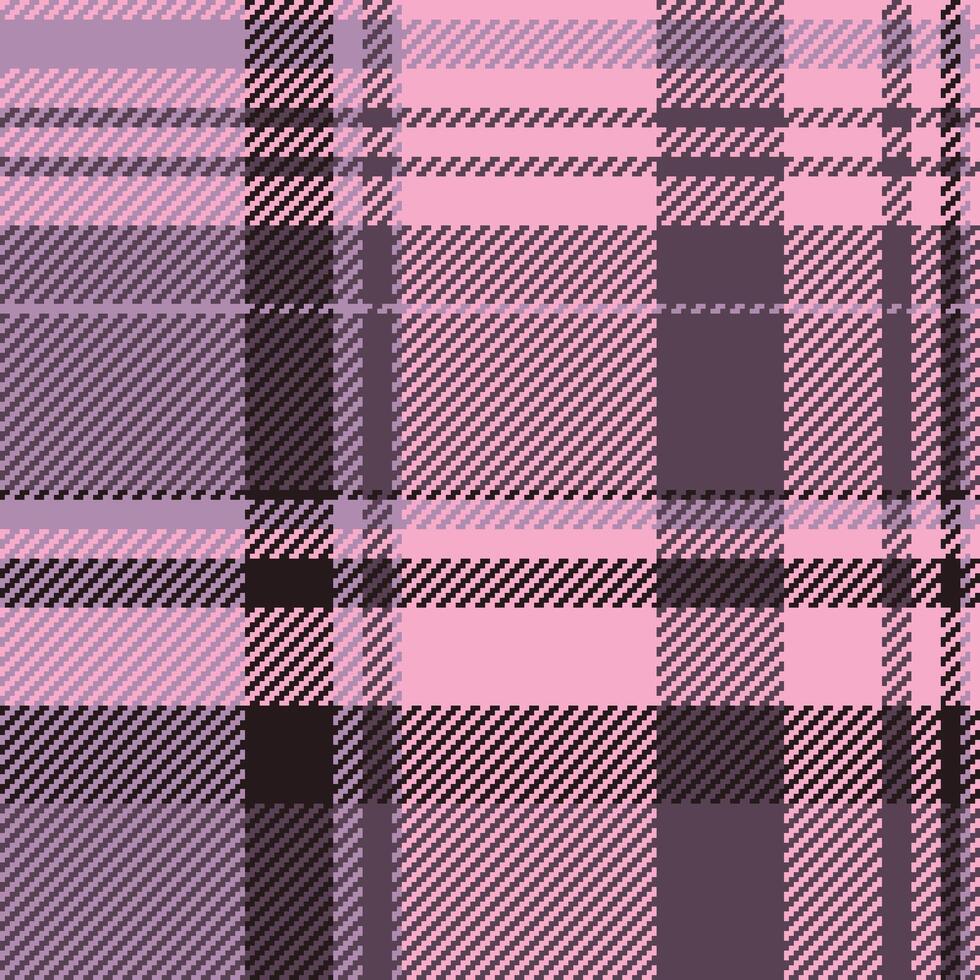 Vector textile check of texture seamless plaid with a tartan fabric pattern background.