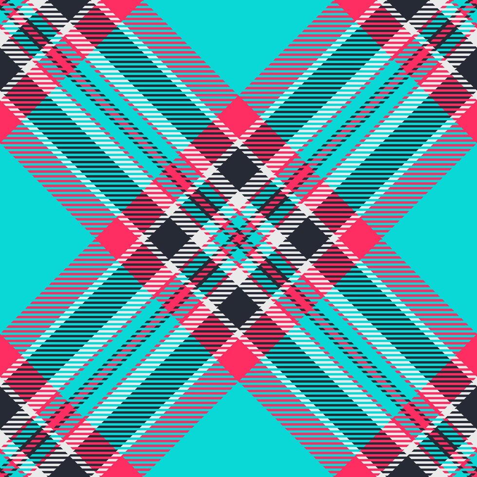 Textile design of textured plaid. Checkered fabric pattern swatch for shirt, dress, suit, wrapping paper print, invitation and gift card. vector