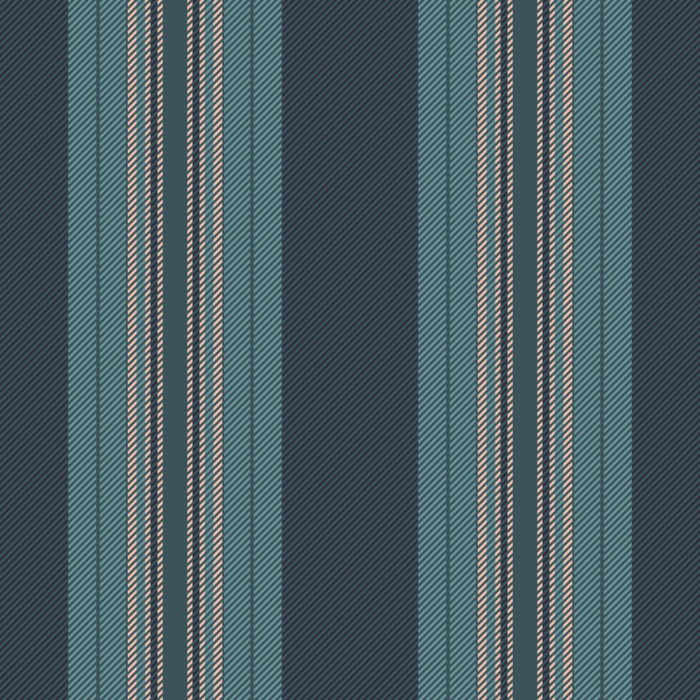 Vertical lines stripe pattern in blue. Vector stripes background fabric texture. Geometric striped line seamless abstract design.