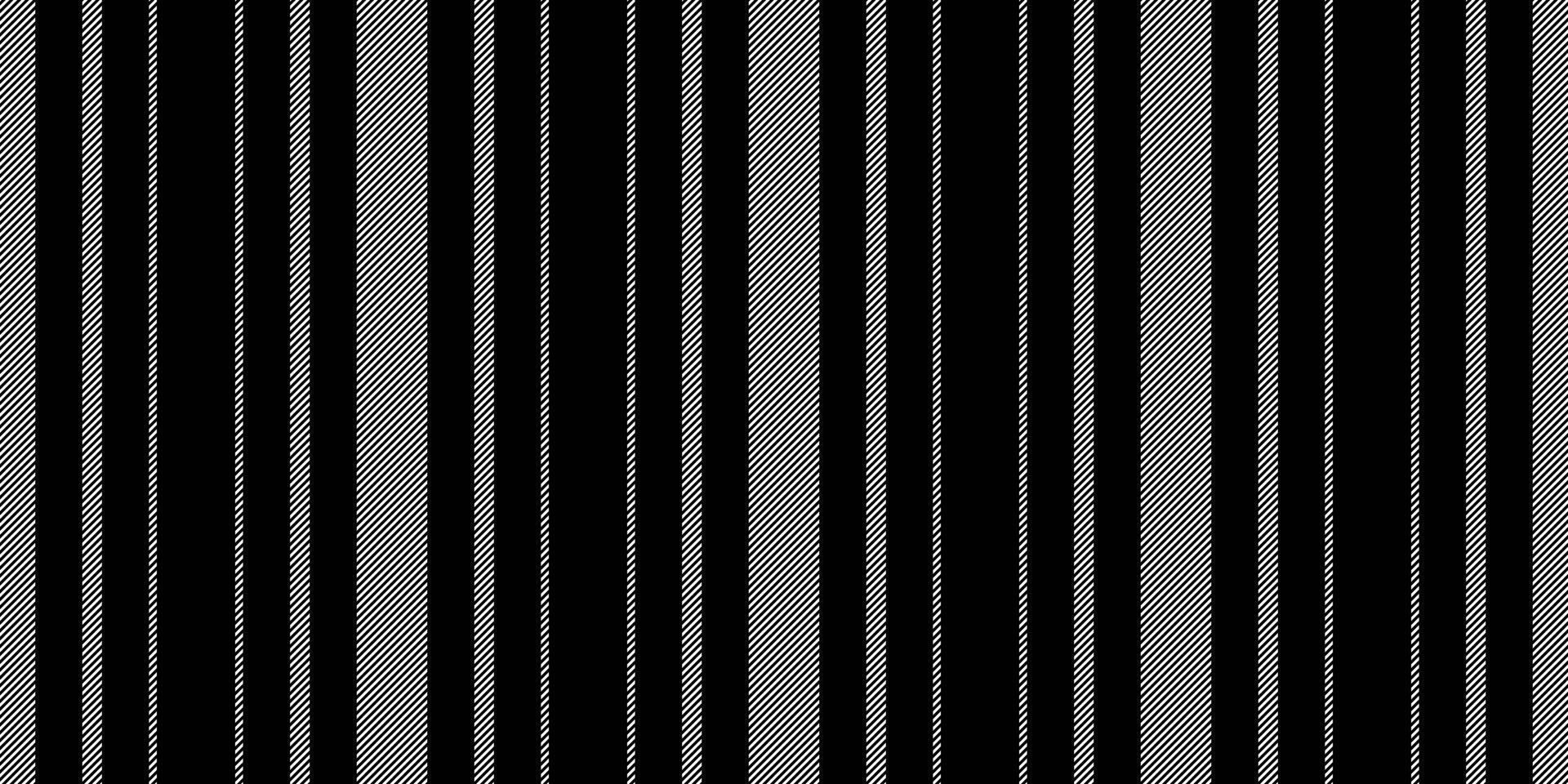 British vertical vector textile, identity background fabric texture. Periodic seamless pattern lines stripe in black and white colors.
