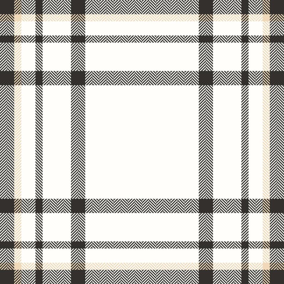 Plaid check pattern. Seamless fabric texture. Tartan textile print. vector
