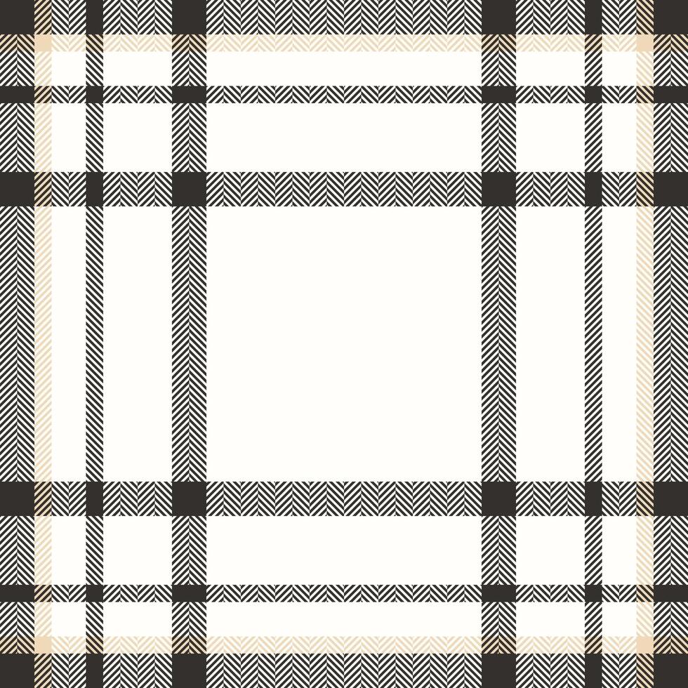 Plaid check pattern. Seamless fabric texture. Tartan textile print. vector