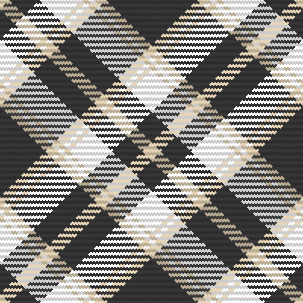 Seamless pattern of scottish tartan plaid. Repeatable background with check fabric texture. Vector backdrop striped textile print.