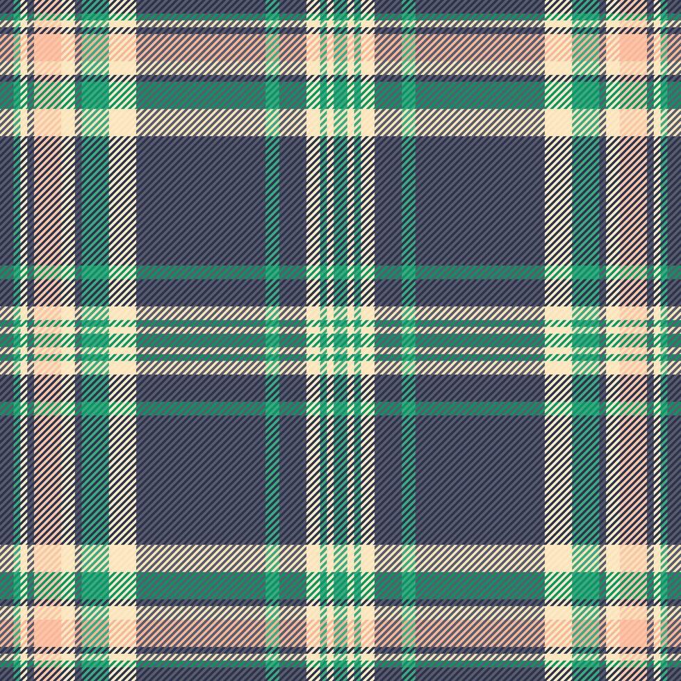 Ornate background plaid textile, valentines day pattern check texture. Summertime fabric seamless tartan vector in dark and pastel colors.