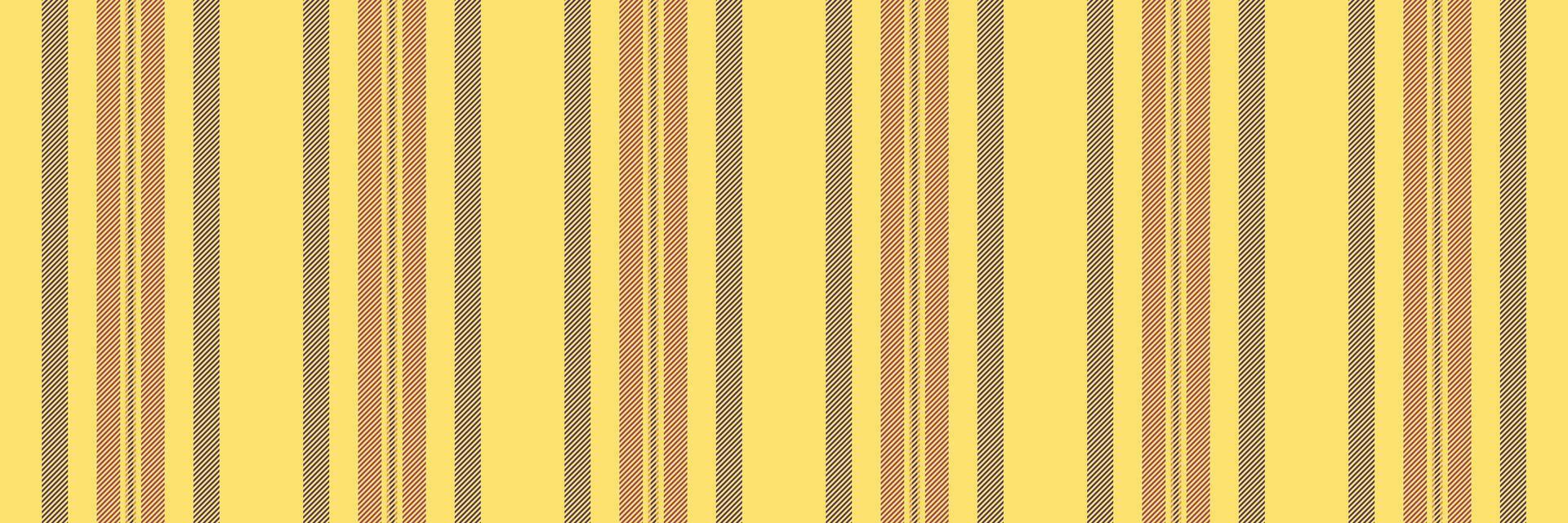 Scenery lines seamless stripe, page textile background pattern. Professional texture vertical vector fabric in yellow and purple colors.