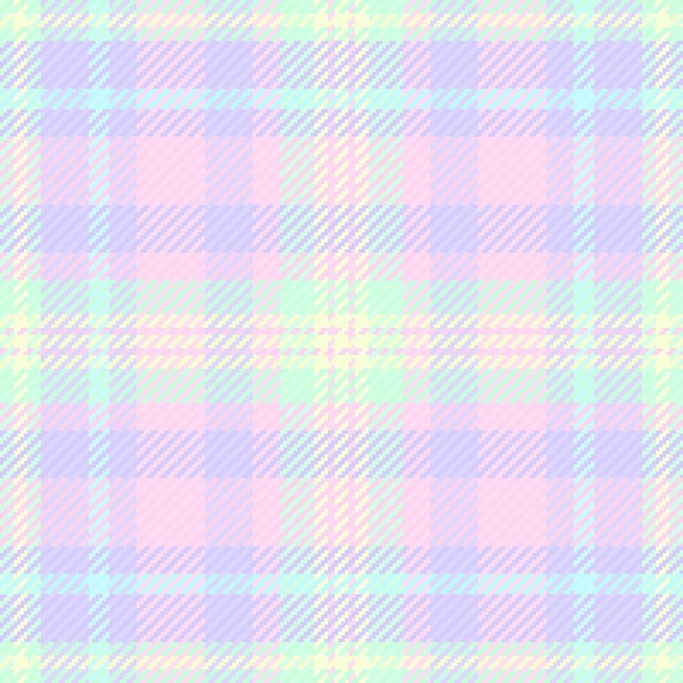 Spanish background pattern seamless, fancy plaid tartan check. Kingdom textile texture fabric vector in light and pink lace colors.