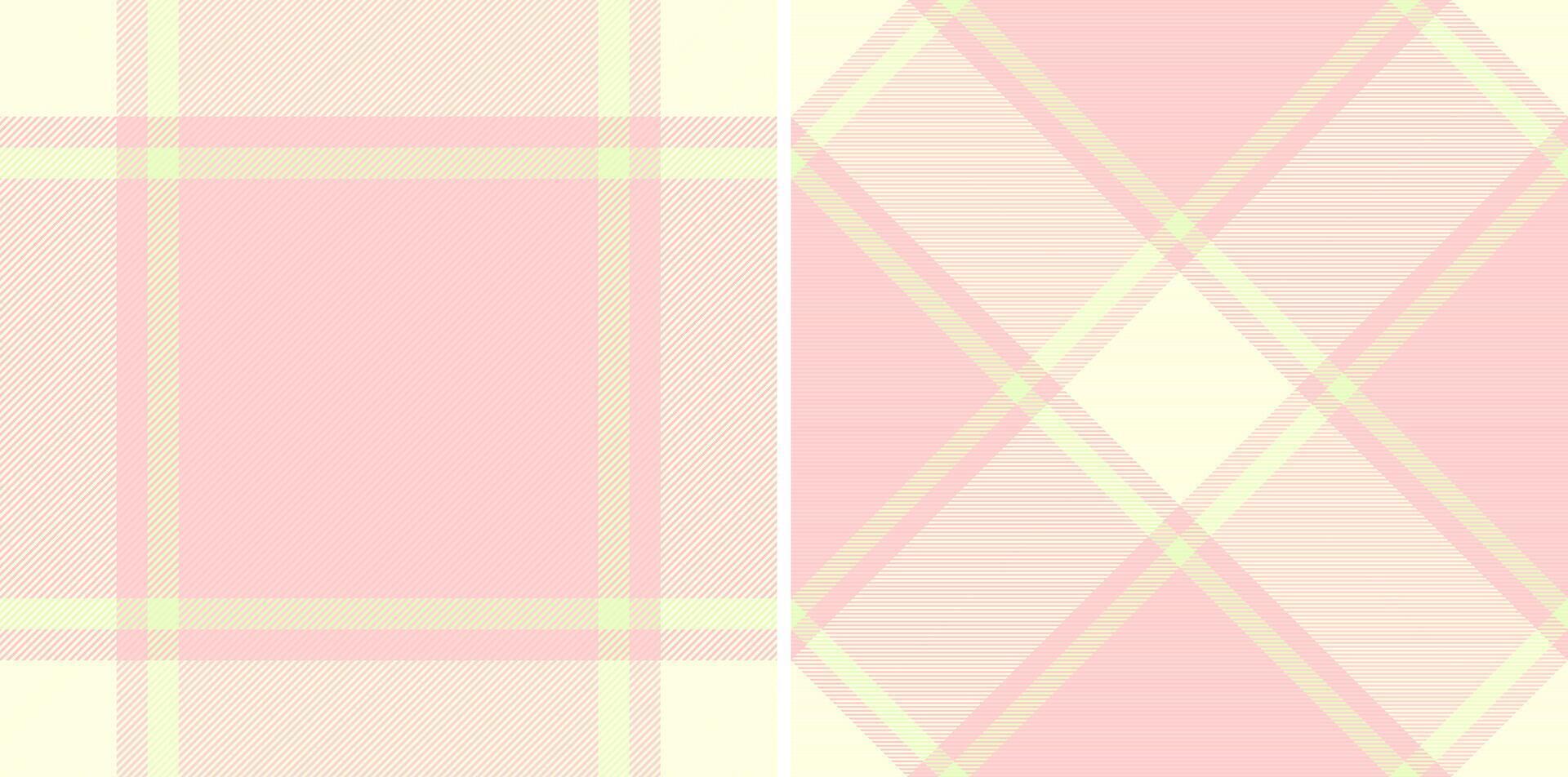 Background plaid tartan of pattern vector seamless with a textile texture check fabric.