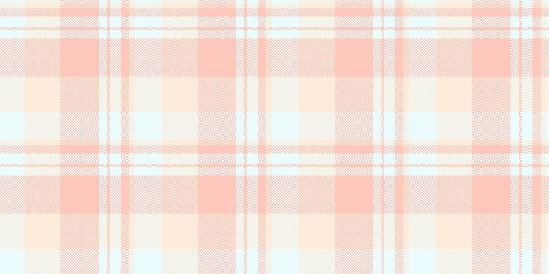 Frame check pattern background, cell tartan texture vector. Gentle plaid textile seamless fabric in light and azure colors. vector