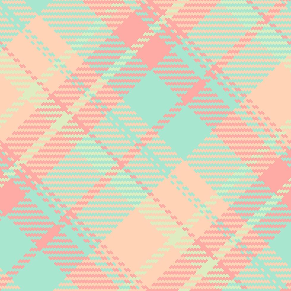 Textile design of textured plaid. Checkered fabric pattern swatch for shirt, dress, suit, wrapping paper print, invitation and gift card. vector