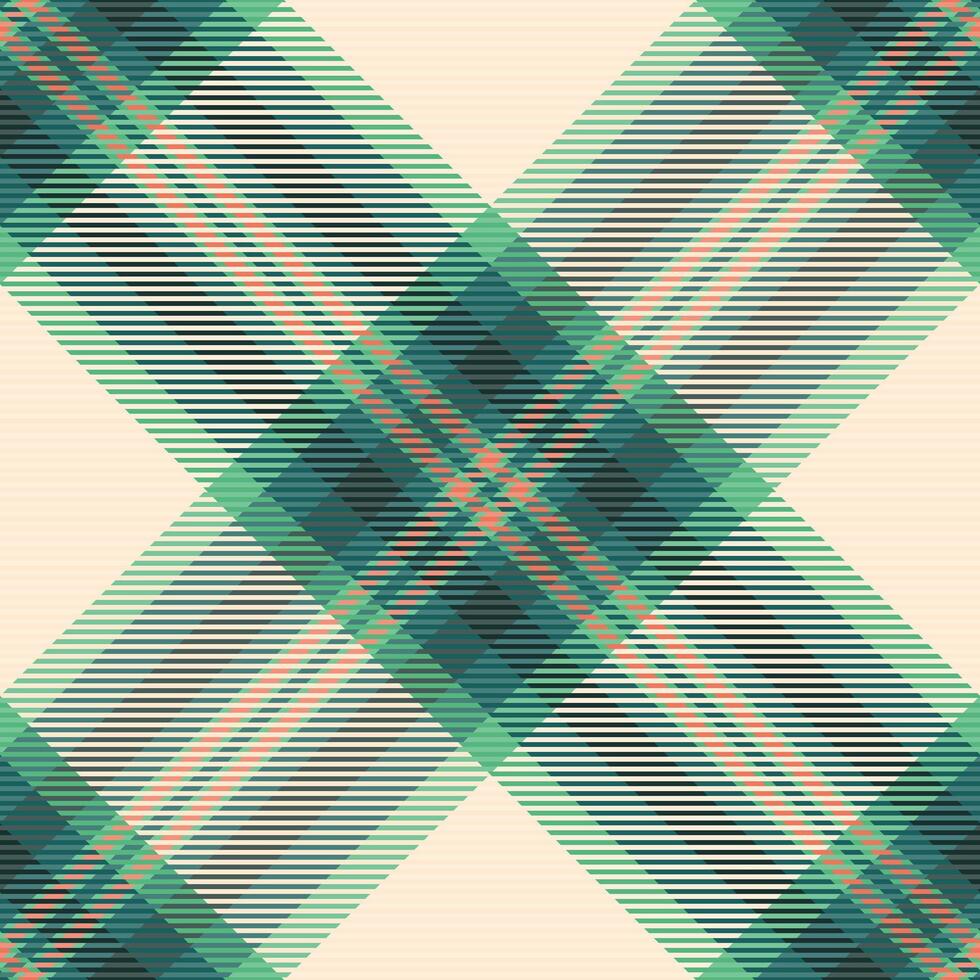 Plaid tartan textile of background texture pattern with a check fabric seamless vector. vector