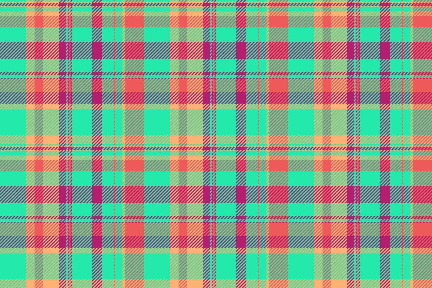 Plaid background check of seamless textile texture with a fabric vector tartan pattern.