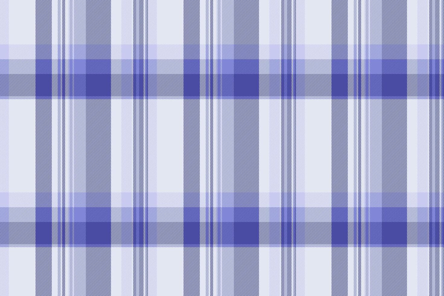 Vector check fabric of seamless pattern texture with a plaid background tartan textile.