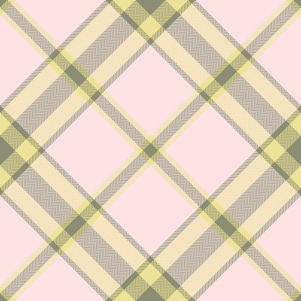 Plaid pattern vector. Check fabric texture. Seamless textile design for clothes, paper print. vector