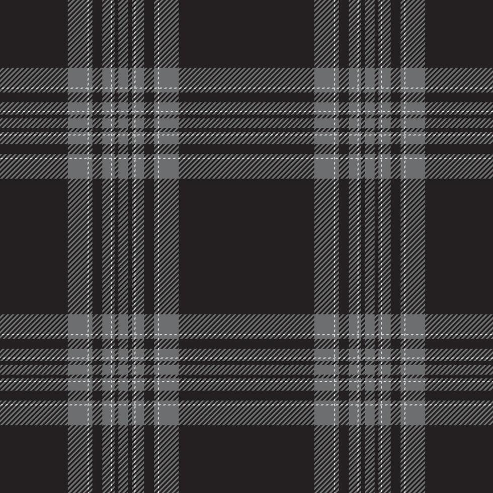 Plaid seamless pattern. Check fabric texture. Vector textile print.