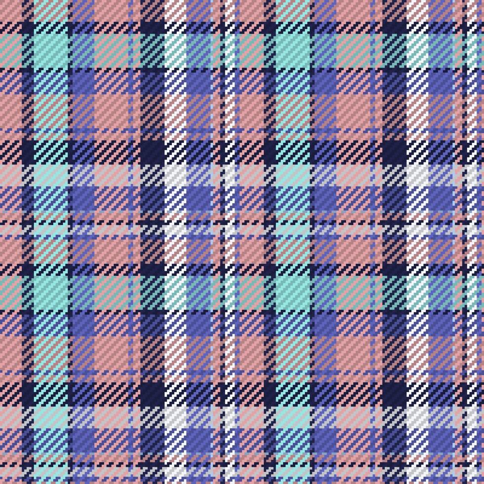 Seamless pattern of scottish tartan plaid. Repeatable background with check fabric texture. Vector backdrop striped textile print.