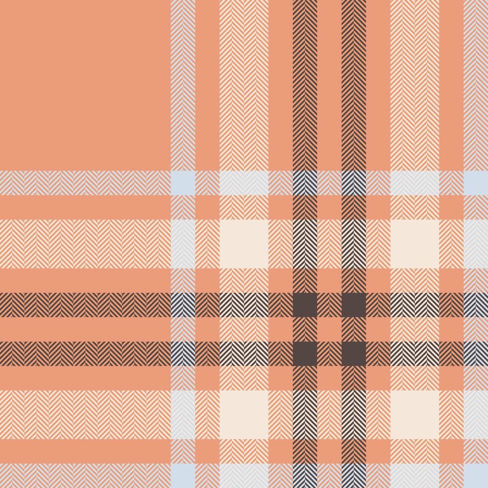 Plaid check pattern. Seamless fabric texture. Tartan textile print. vector