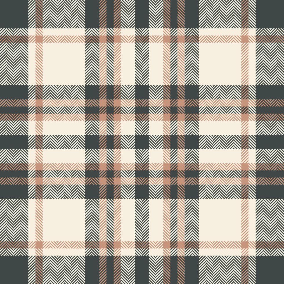 Plaid check pattern. Seamless fabric texture. Tartan textile print. vector