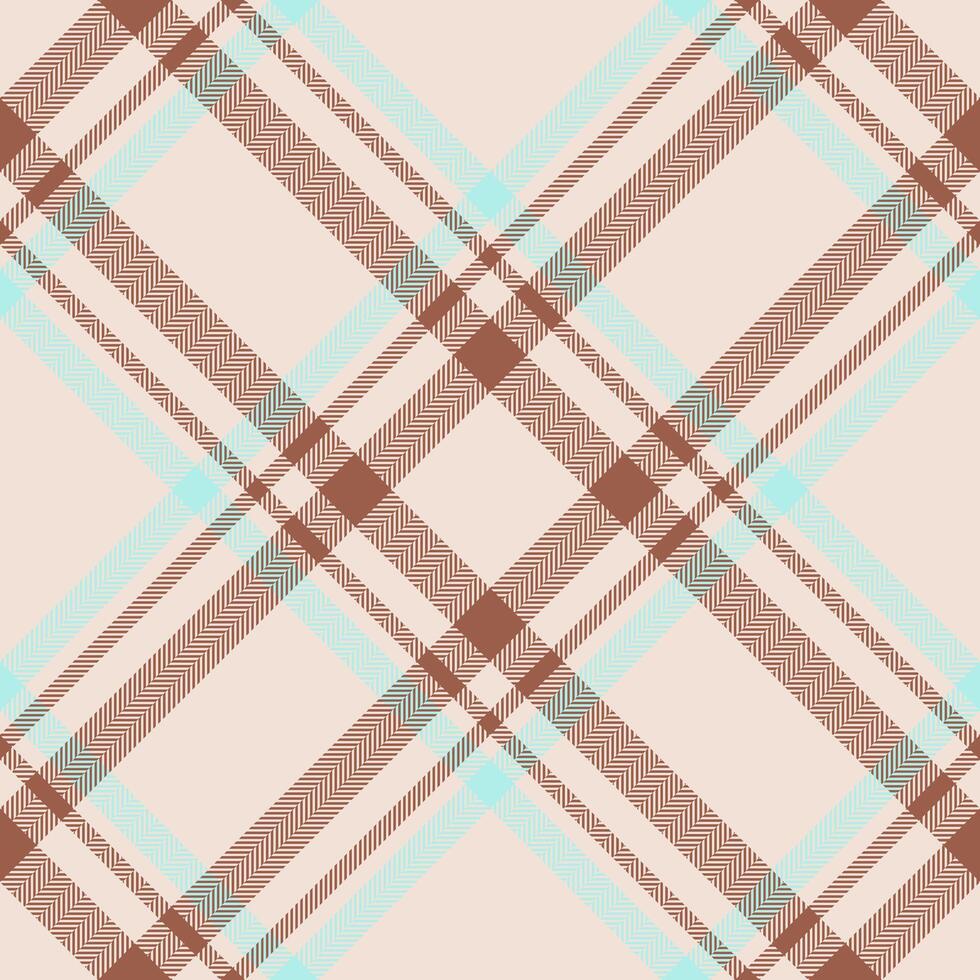 Plaid pattern vector. Check fabric texture. Seamless textile design for clothes, paper print. vector