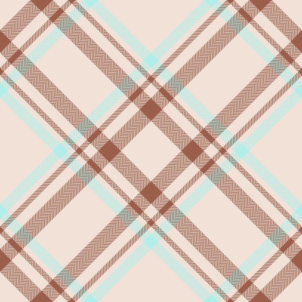 Plaid pattern vector. Check fabric texture. Seamless textile design for clothes, paper print. vector