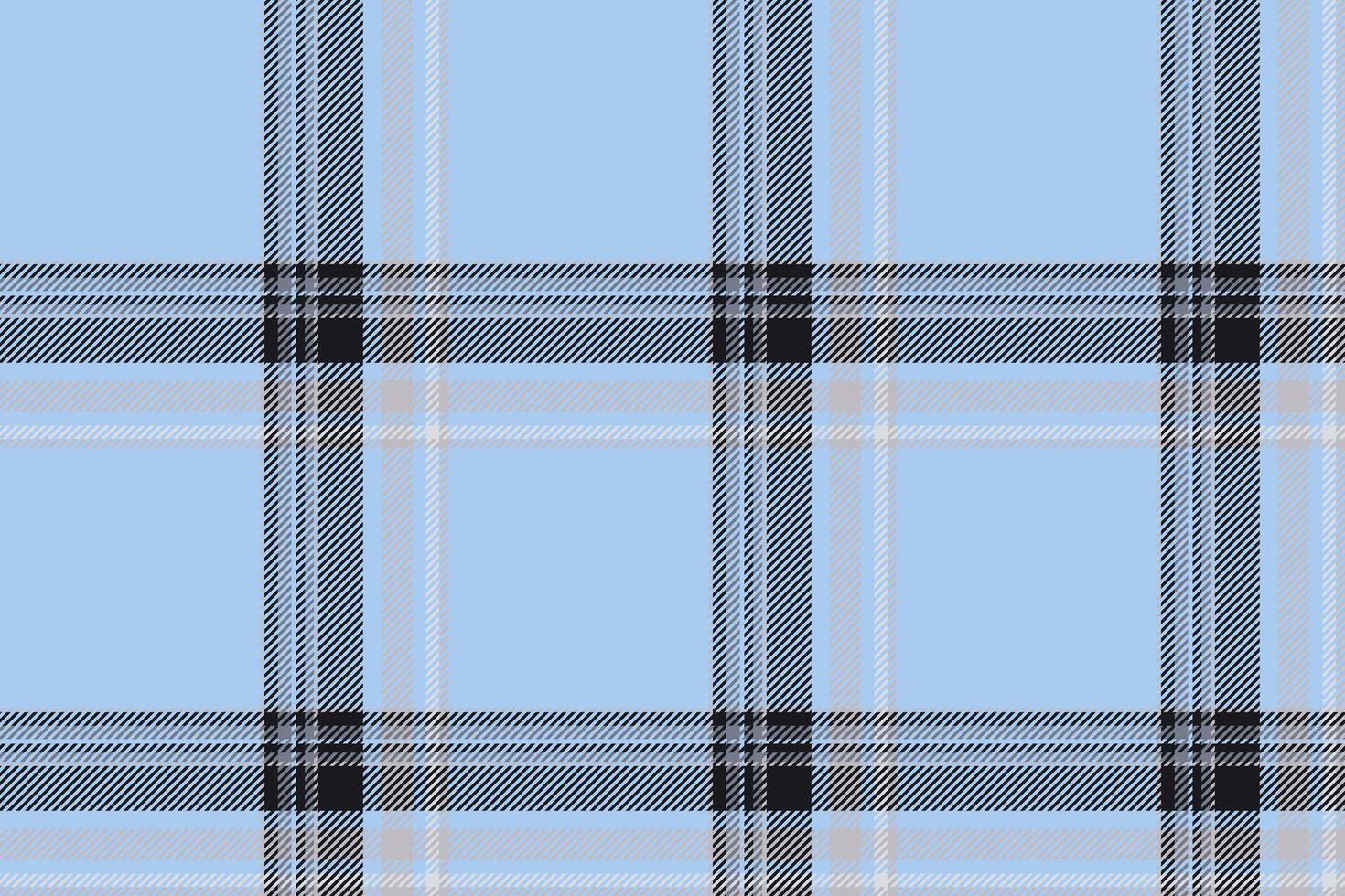 Plaid background, check seamless pattern. Vector fabric texture for textile print, wrapping paper, gift card or wallpaper.