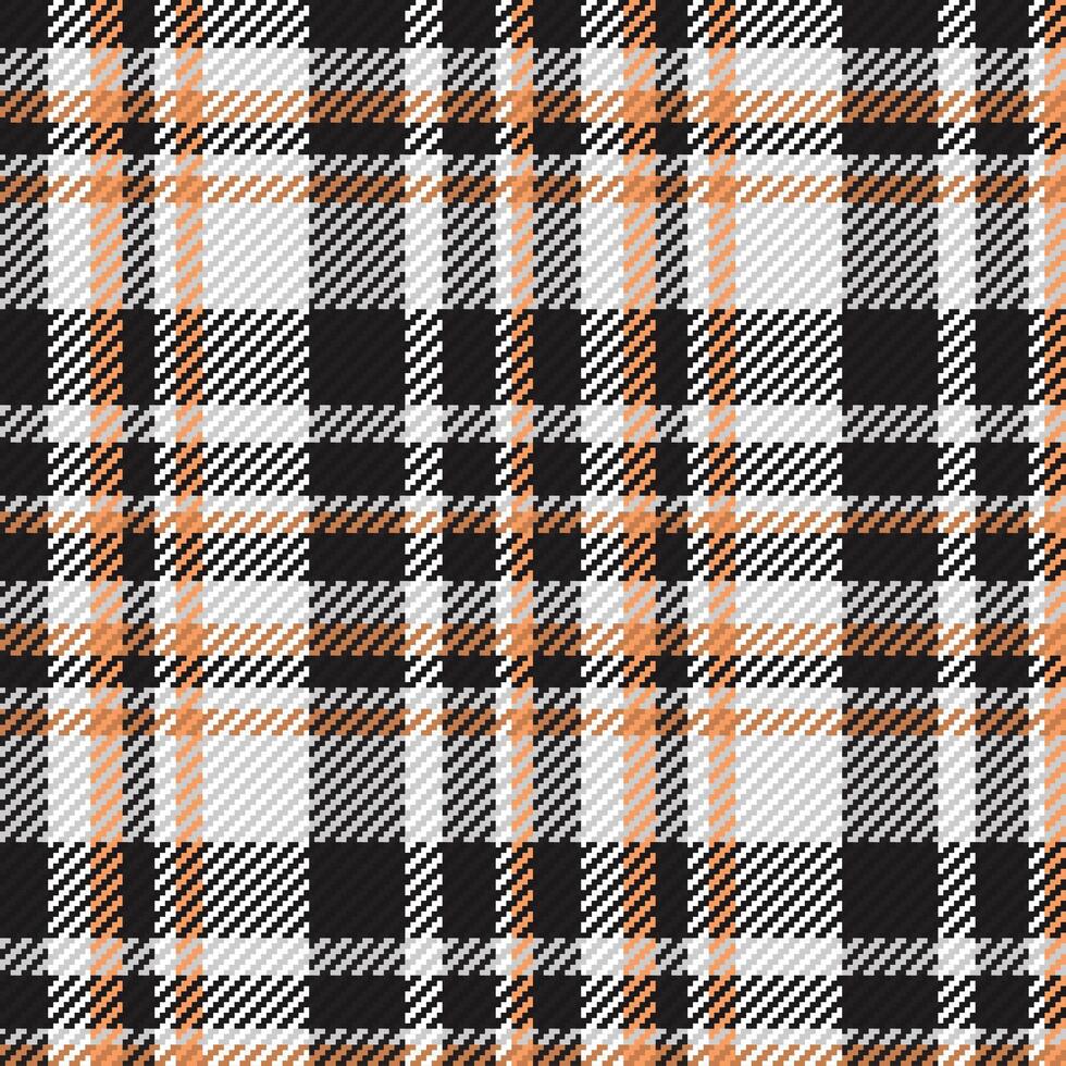 Seamless pattern of scottish tartan plaid. Repeatable background with check fabric texture. Vector backdrop striped textile print.
