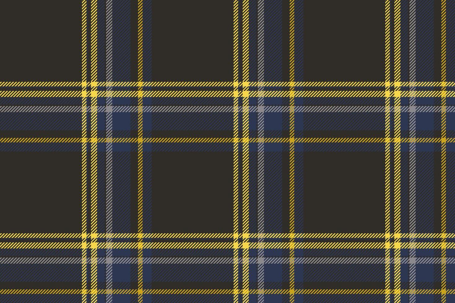 Plaid background, check seamless pattern. Vector fabric texture for textile print, wrapping paper, gift card or wallpaper.
