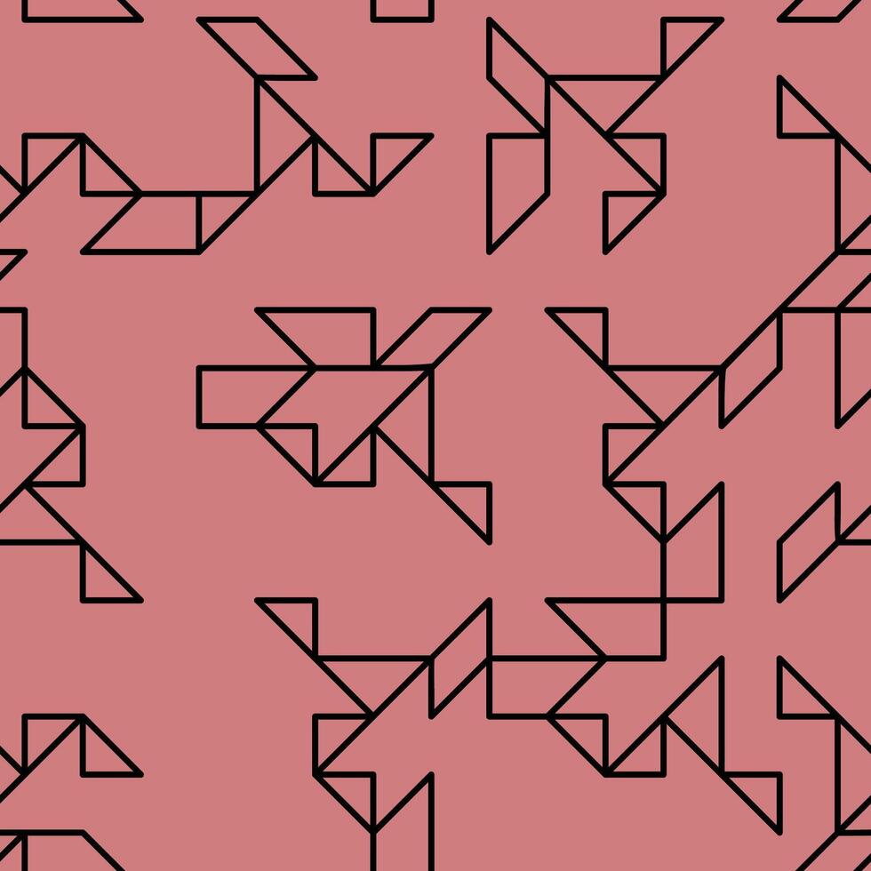 Background Texture Abstract Vector art Seamless design Lines pattern fabric block print