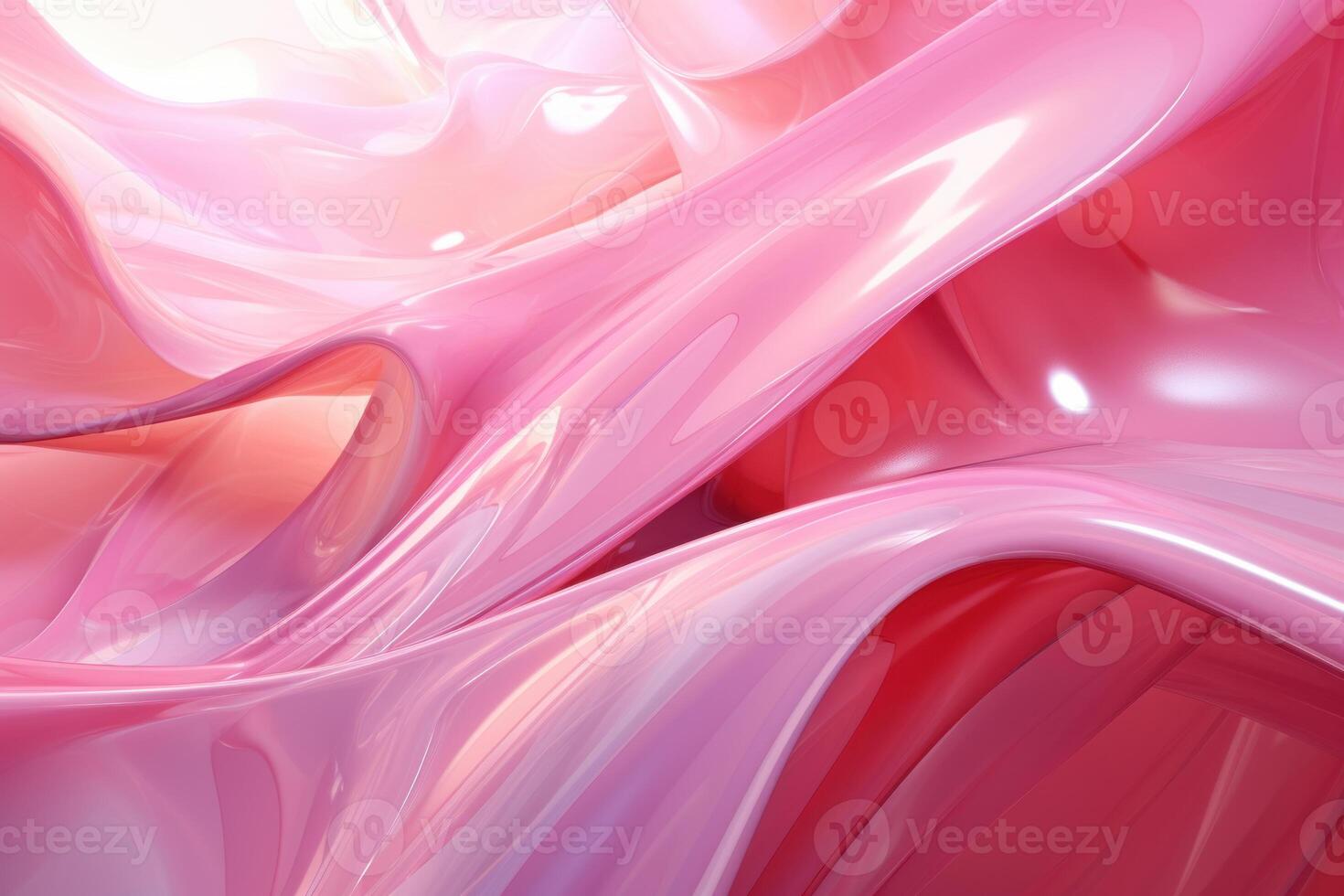 AI generated Captivating Pink shiny abstract background. Generate Ai photo