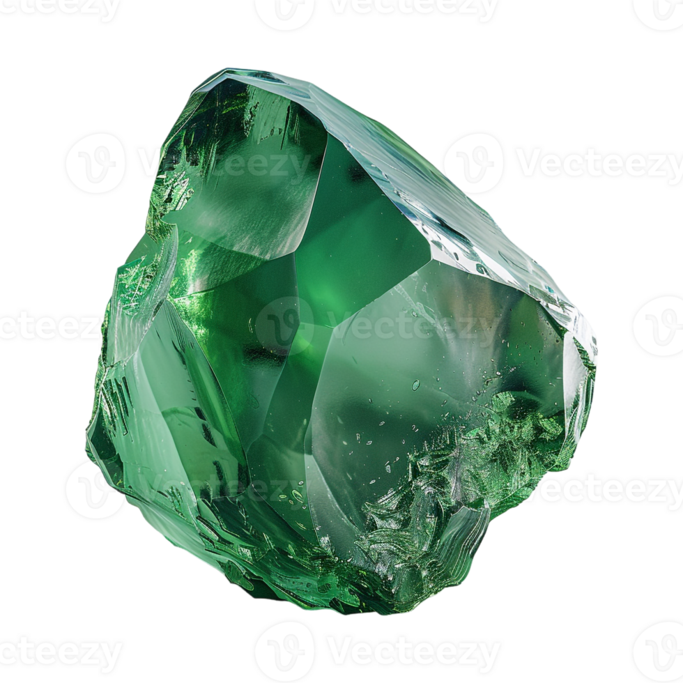 AI generated 3D Rendering of a Gem Stone on Transparent Background - Ai Generated png