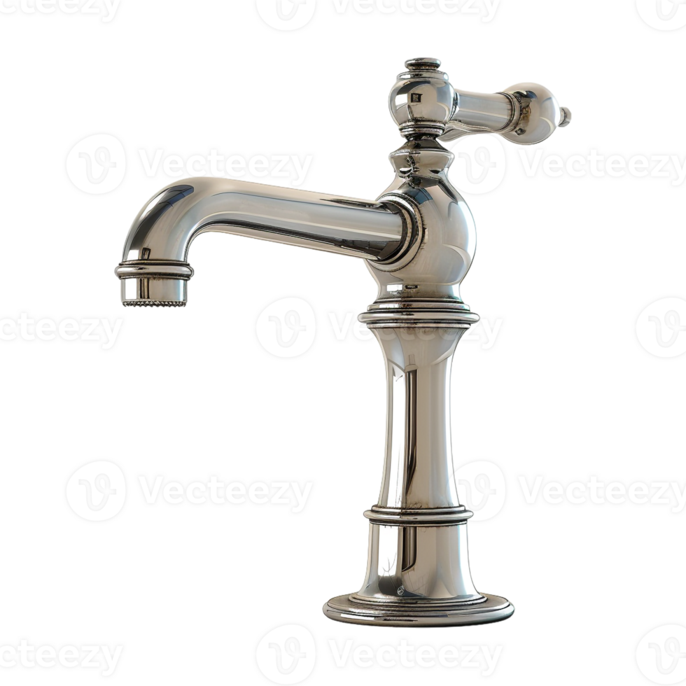 AI generated 3D Rendering of a Water Tap on Transparent Background - Ai Generated png