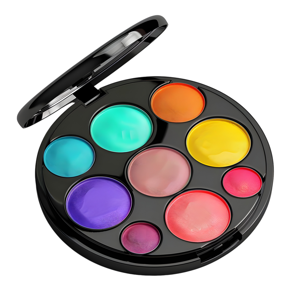 AI generated 3D Rendering of a Makeup Kit on Transparent Background - Ai Generated png