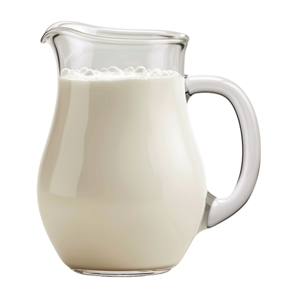 AI generated Jug of Milk on Transparent background - Ai Generated png
