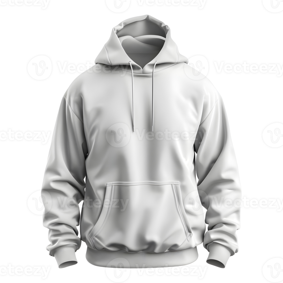 AI generated 3D Rendering of a Winter Hoodie on Transparent Background - Ai Generated png