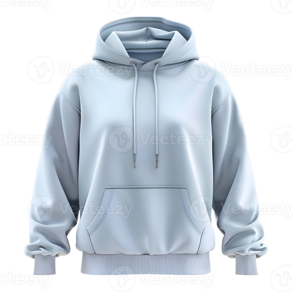 AI generated 3D Rendering of a Winter Hoodie on Transparent Background - Ai Generated png