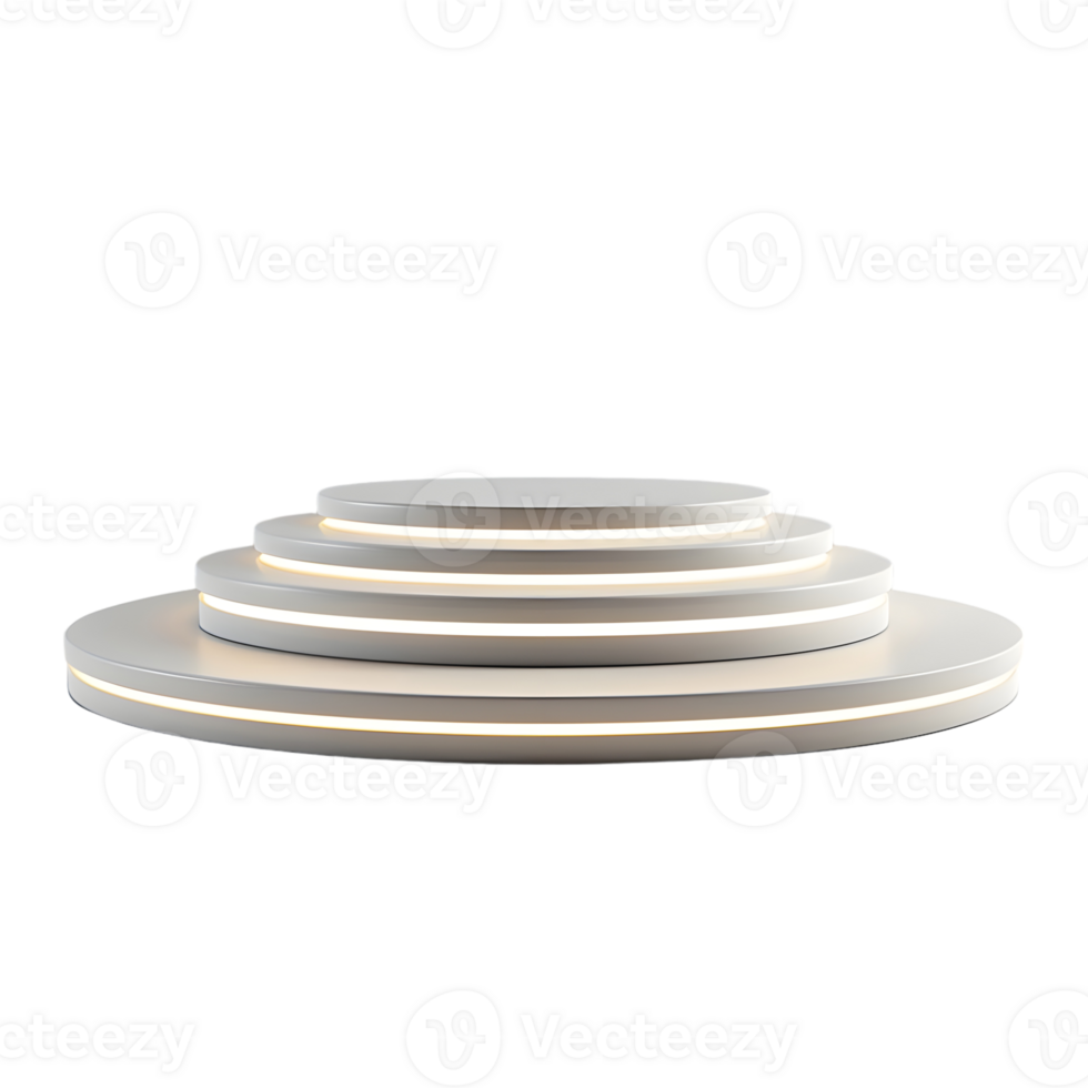 AI generated Stage for Product Presentation or Photography on Transparent background - Ai Generated png