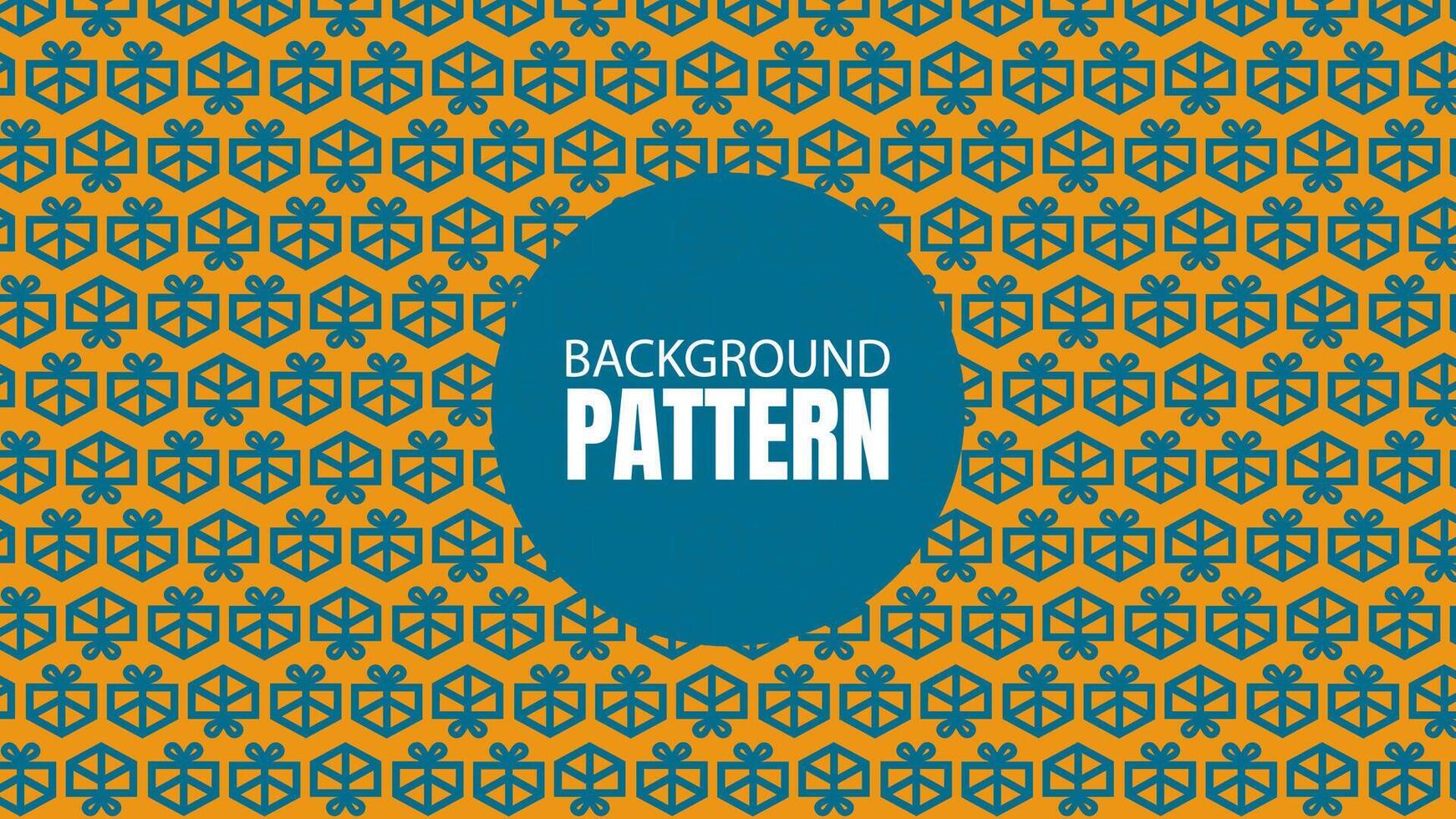 Christmas Gift Themed Pattern Background vector