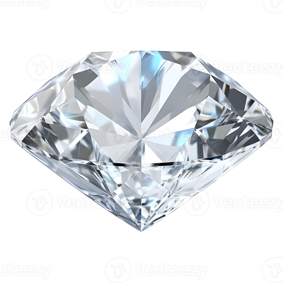 AI generated Diamond on Transparent background - Ai Generated png